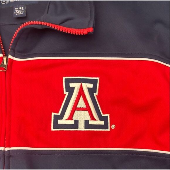 University of Arizona G-III Sports by Carl Banks XL 1/4 Zip Pullover Jacket - Picture 5 of 9